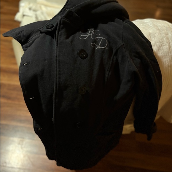 Black and Grey Harley Davidson jacket #bikerchic - Picture 3 of 5